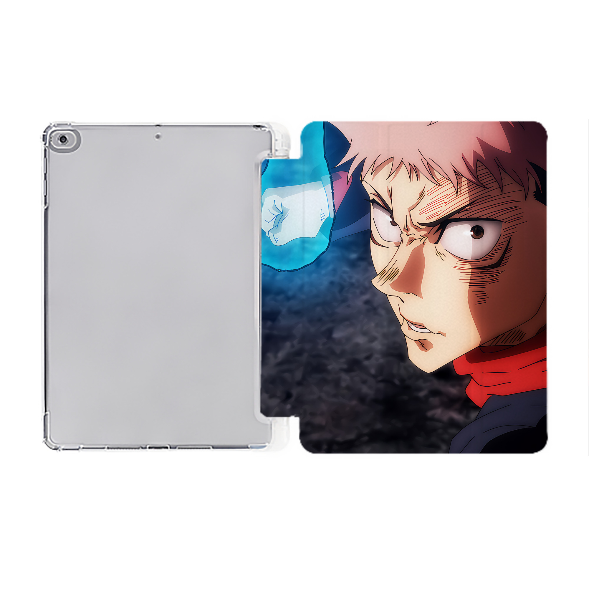 （画像用） SPY×FAMILY间谍家家酒 IPad ケース ペン収納付き 三つ折りスタンド PUレザー×シリコン 対応機種9.5/10.5/10.9インチ